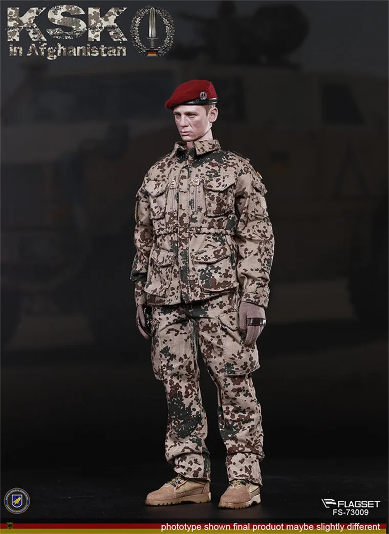 FLAGSET Fs73009 1/6 немецкая KSK специальная экшн-команда в Afghanistan Коллекционная фигурка для фанатов праздничный подарок