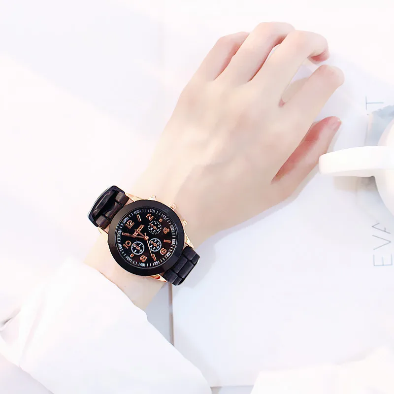 Новый 2019 силиконовые наручные часы для женщин женские модные кварцевые zegarek