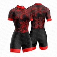 modelo cycling skinsuit sets women high quality summer short sleeves bicycle clothing ropa ciclismo team mtb roadbike speedsuit