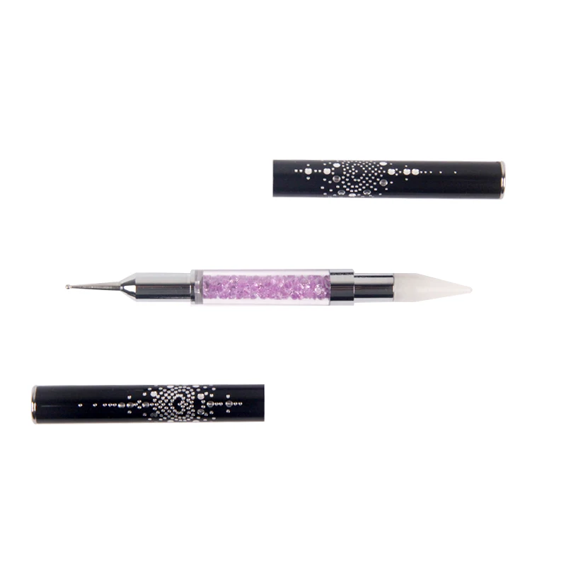 ANGNYA 1 шт. металлическая ручка Стразы двойная бурильная карандаш инструменты для