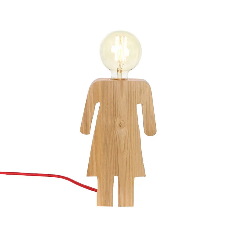 Скандинавские любовные чувства ностальгии ретро дерево натуральное спальня