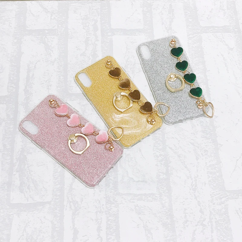 for Xiaomi Mi 9T 9 Pro 8 Lite SE CC9 CC9E A1 A2 A3 5X 6X 5 5S 6 Plus Bling Ring Rhinestone Case Cover | Мобильные телефоны и