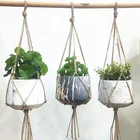 Настенная вешалка для цветочных горшков, комнатная подвесная корзина для растений, домашний декор, 100%