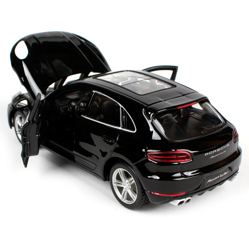 Bburago 1:24 Porsche Macan SUV Car Black blue Diecast Model Toy Adult toy collector New In Box Free Shipping 21077 | Игрушки и хобби