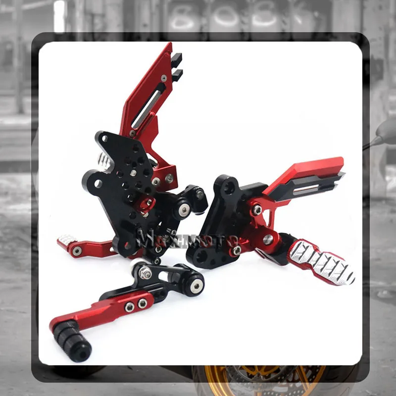 Мотоцикл с ЧПУ Алюминий подставка для ног ухода за кожей колышки Сзади наборы