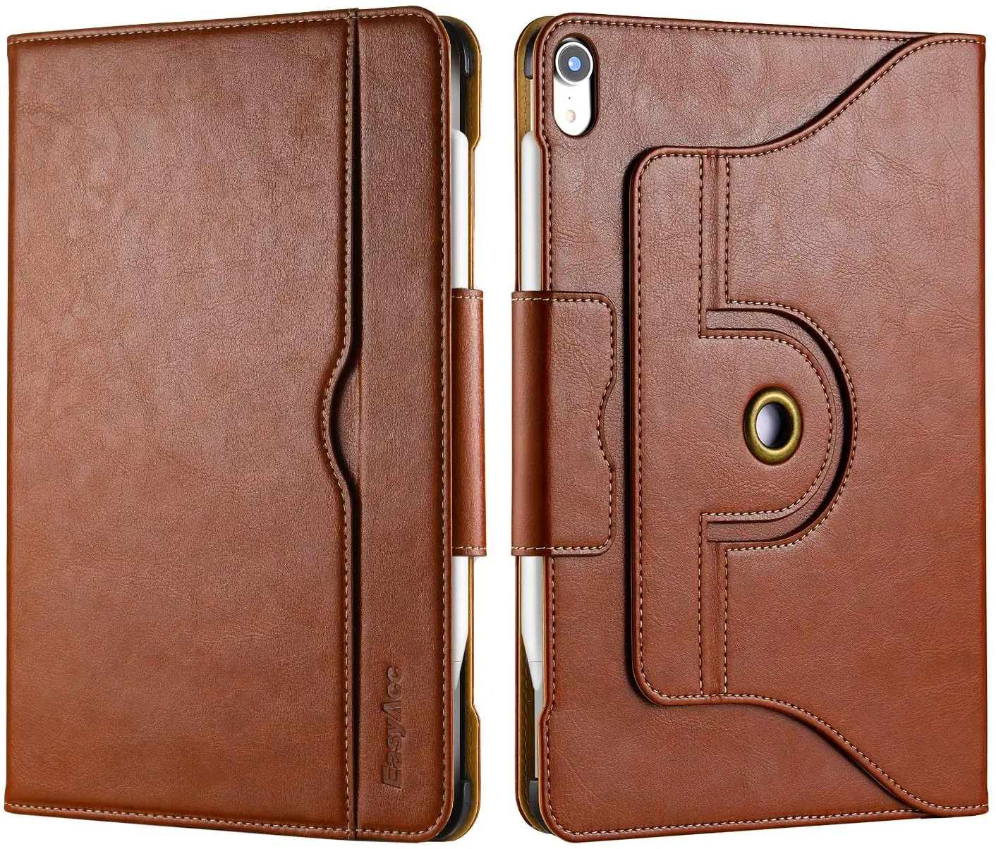 Чехол EasyAcc совместимый с iPad Pro 11 2018 держателем для карандашей вращение на 360