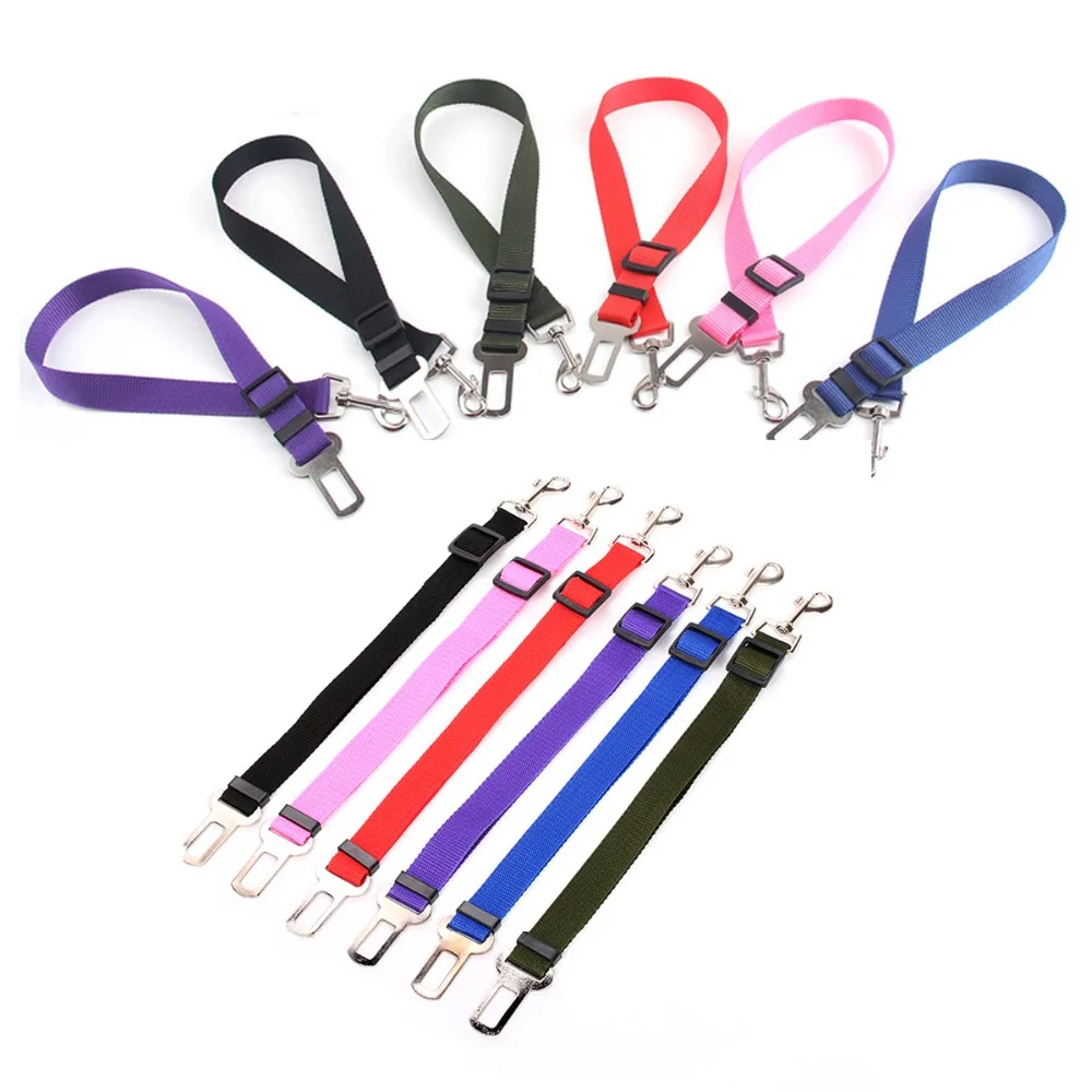 Автомобильный ремень безопасности для собак и кошек фиксированный пояс