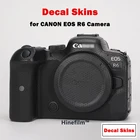 Виниловая наклейка EOSR6 для камеры, пленка для защиты от царапин, для Canon R6  EOS R6, 3M, Премиум Защита от царапин, защита для двора, чехлы