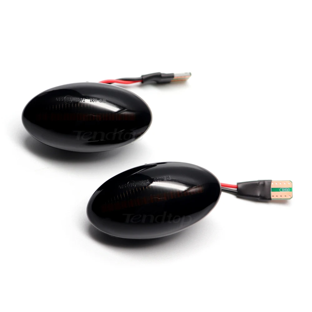 2X светодиодные динамические поворотники последовательные боковые габаритные