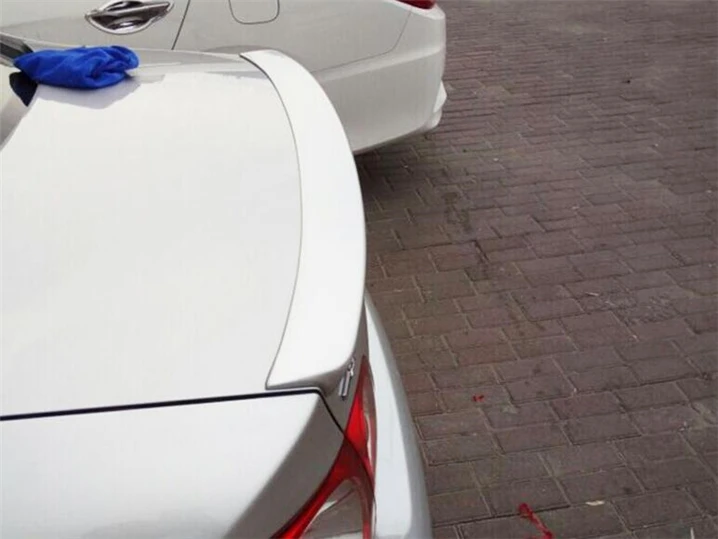 Для VW спойлер Jetta Высокое качество ABS Материал заднее крыло автомобиля праймер