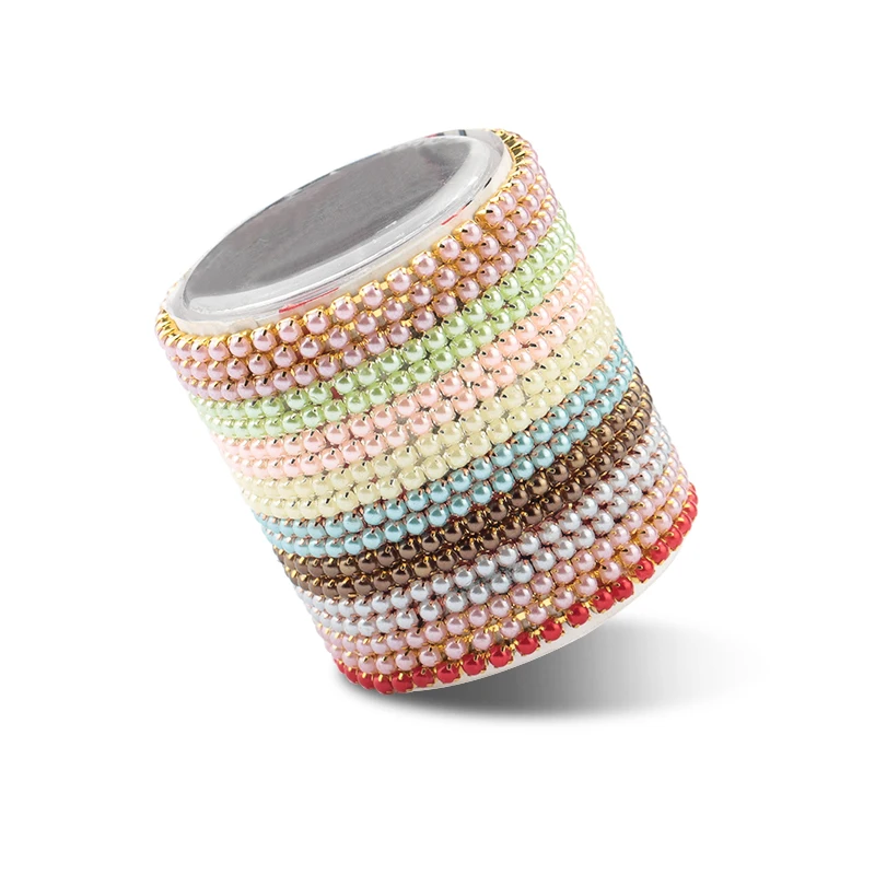 Новое поступление 10 ярдов/рулон из АБС пластика и жемчужной нитью SS6 SS12 (2 мм 3 мм)