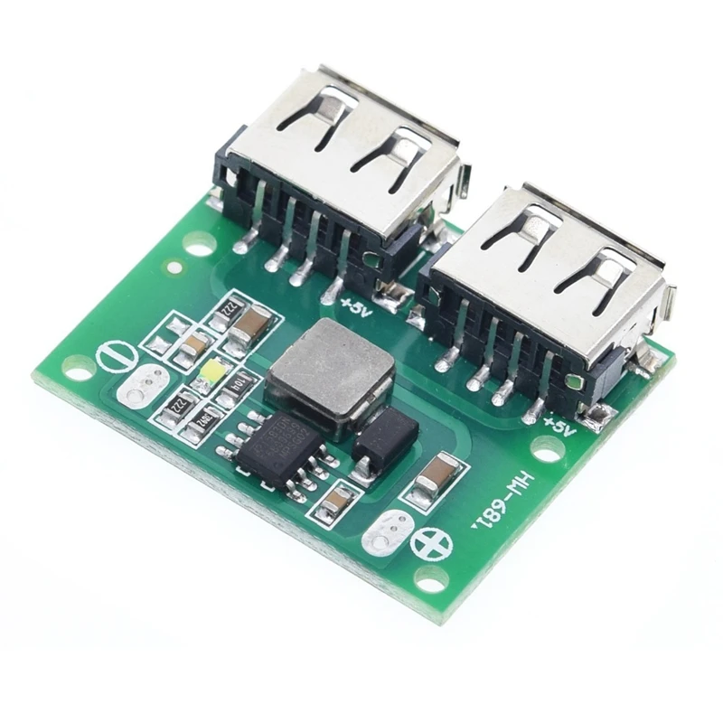 

3Pcs USB DC-DC Voltage Buck Regulator Step Down Power Supply Module 9V 12V 24V to 5V Dual USB Output