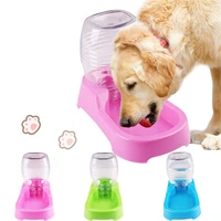 pet waterer with base cat dog automatic water dispenser fountain plastic pets feeder puppy drinker bowl small dogs supplies
