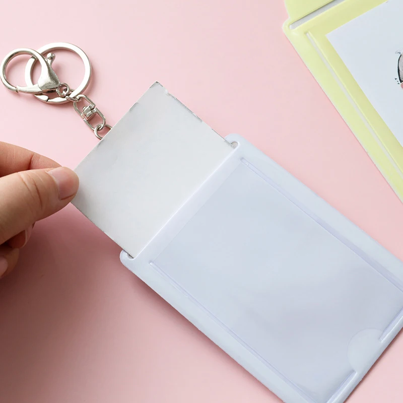 

20 Pockets New Photo Albums 2 Inch Photos Holder for Mini Photos Cards Portable Key Chain Key Ring Card Holder Home Decoration