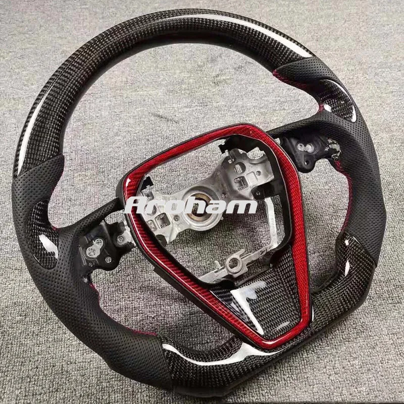 Руль из углеродного волокна для Toyota RAV4 AX50 Corolla G12 Axio Altis Camry Xv70 Avalon 2019 2020 2021 |