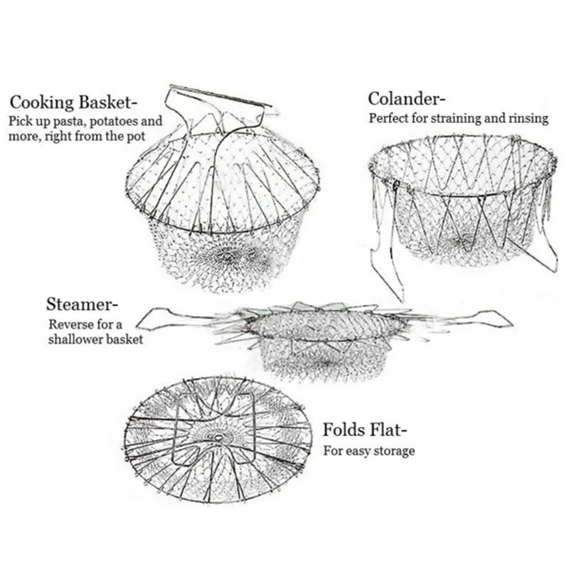 304 нержавеющая сталь Глубокая жареная Паровая отпариватель шеф-повара Жарка