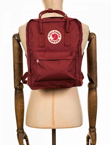 Рюкзак Fjallraven Kanken темно красный 27х13х38 см 16 л|Рюкзаки| |