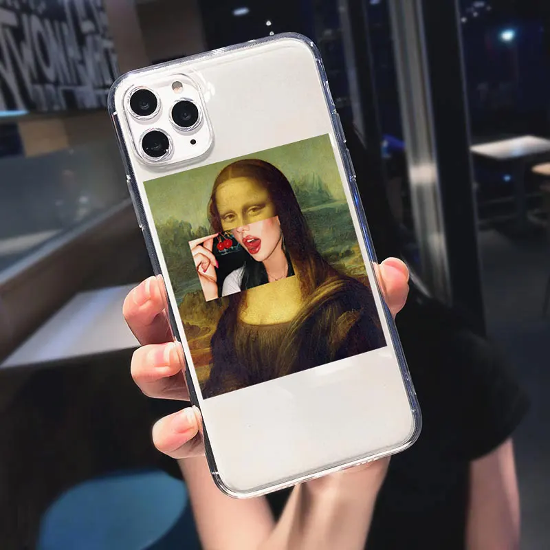 Funny Hand Creation of Adam Cell Phone Case for iPhone 14 Pro Max 13 12 Pro Max 11 7 8 Plus XS XR XS Max Art Fresco Michelangelo