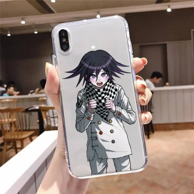 

Danganronpa V3 anime High quality Phone Case Transparent soft For iphone 5 5s 5c se 6 6s 7 8 11 12 plus mini x xs xr pro max