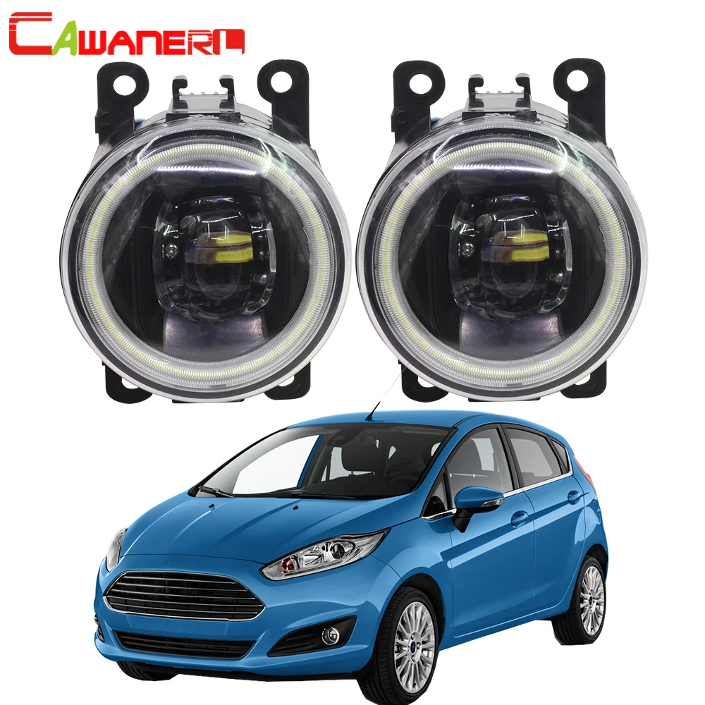 Cawanerl для 2001 2015 форд фиеста автомобиля 4000LM светодиодный лампы H11 туман светильник