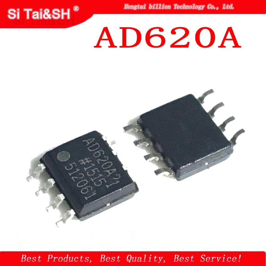1 шт. AD620 AD620A AD620AR AD620BRZ AD620ARZ SOP 8 Новый измерительный усилитель|Интегральные схемы| |