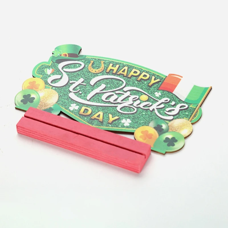 

Wooden Easter Eggs Rabbit Ornaments Tabletop Decorations Bunny DIY Crafts Gift 69HF