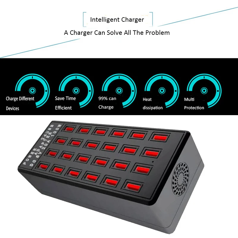 

multi 24 port usb fast charger Adapter Charger For iphone Huawei Samsung Tablet Fast Charger UK AU EU US