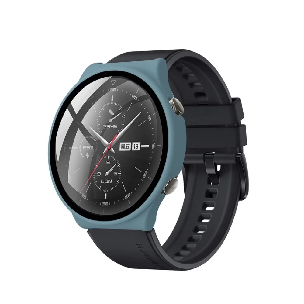 

PC Watch Cover Case For Huawei GT2 Pro GT 2 Pro Bumper With Tempered Glass Screen Protector Film For Huawei GT 2 GT2