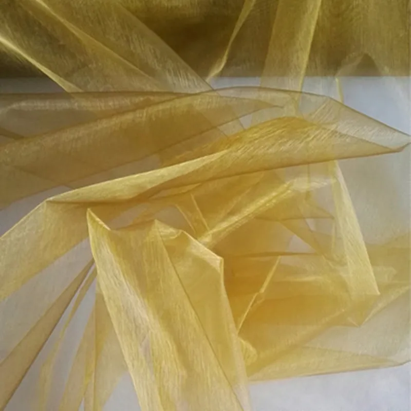 

Organza Fabric Wedding Birthday Arch Scene Layout Decoration DIY Fabric Household Tablecloth Curtain Crystal Tulle Roll Gauze