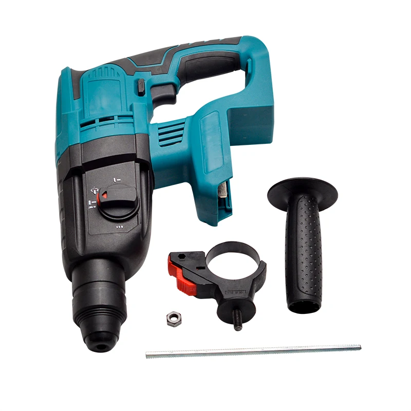 

10000BPM Electric Hammer Impact Drill Rechargeable Brushless Cordless Rotary Hammer Drill Impact Function For 18V Makita Battery