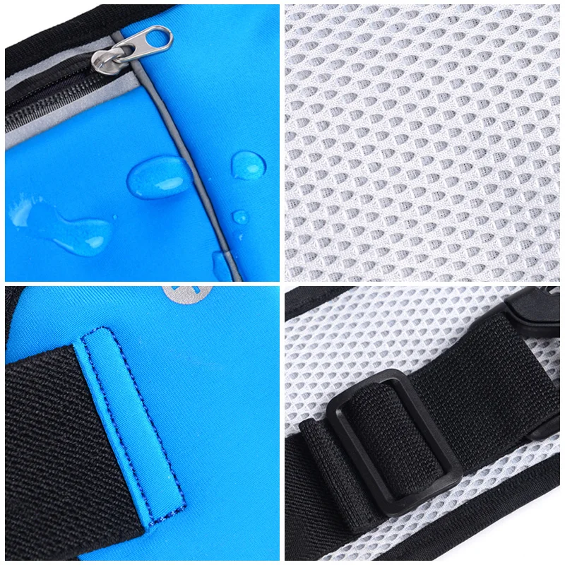 Мужская поясная сумка для бега женщин и мужчин ремня кошелек мобильный телефон