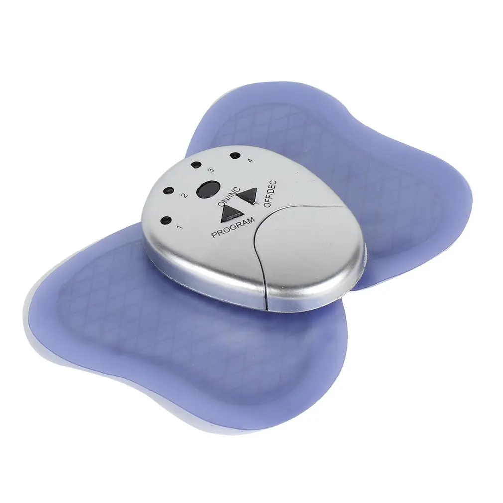 Мини массажный коврик с бабочками Электрический тренажер для мышц живота