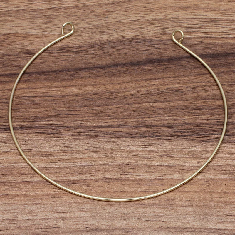 Ожерелье чокер женское металлическое с металлическим покрытием базовый