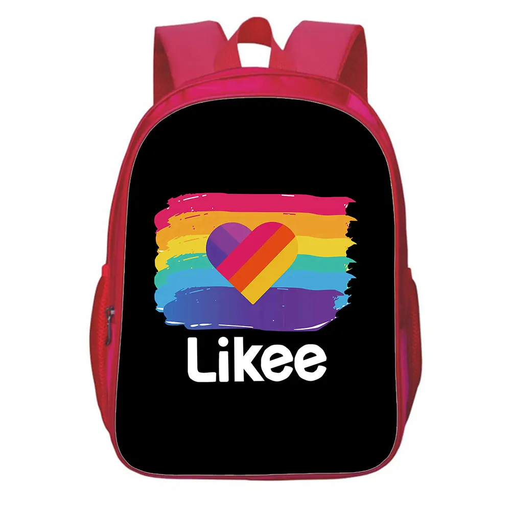 

13 Inches Likee School Bags 3D Print Teens Backpack Students Bookbag Boys Girls Knapsack Cartoons Casual Travel Rucksack