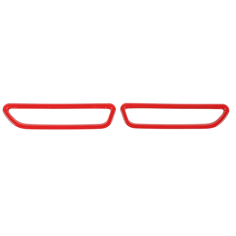 

Rear Light Eyebrow Decoration Cover Trim Side Fog Light Sticker for Ford Mustang 2010 2011 2012 2013 2014