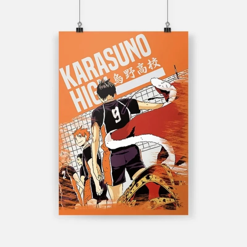 

Canvas Printed Kageyama and Hinata Aesthetic Picture Wall Art Paintings Home Decor Modular Poster For Living Room No Framework