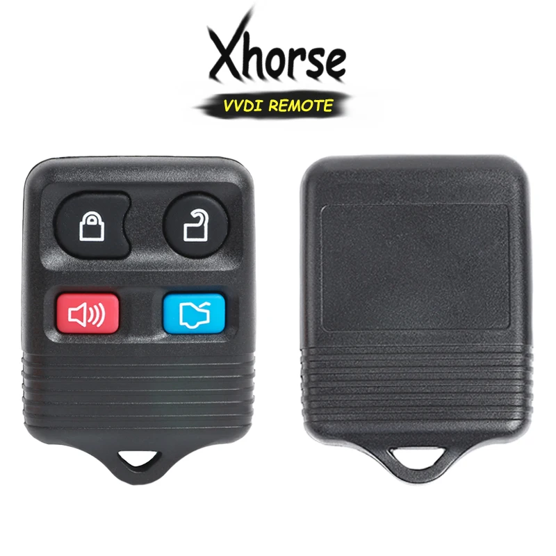 

KEYECU (English Version) Xhorse for Ford Style XKFO02EN 3+1 4 Button Universal Remote Key for VVDI Key Tool VVDI2, X022 Series