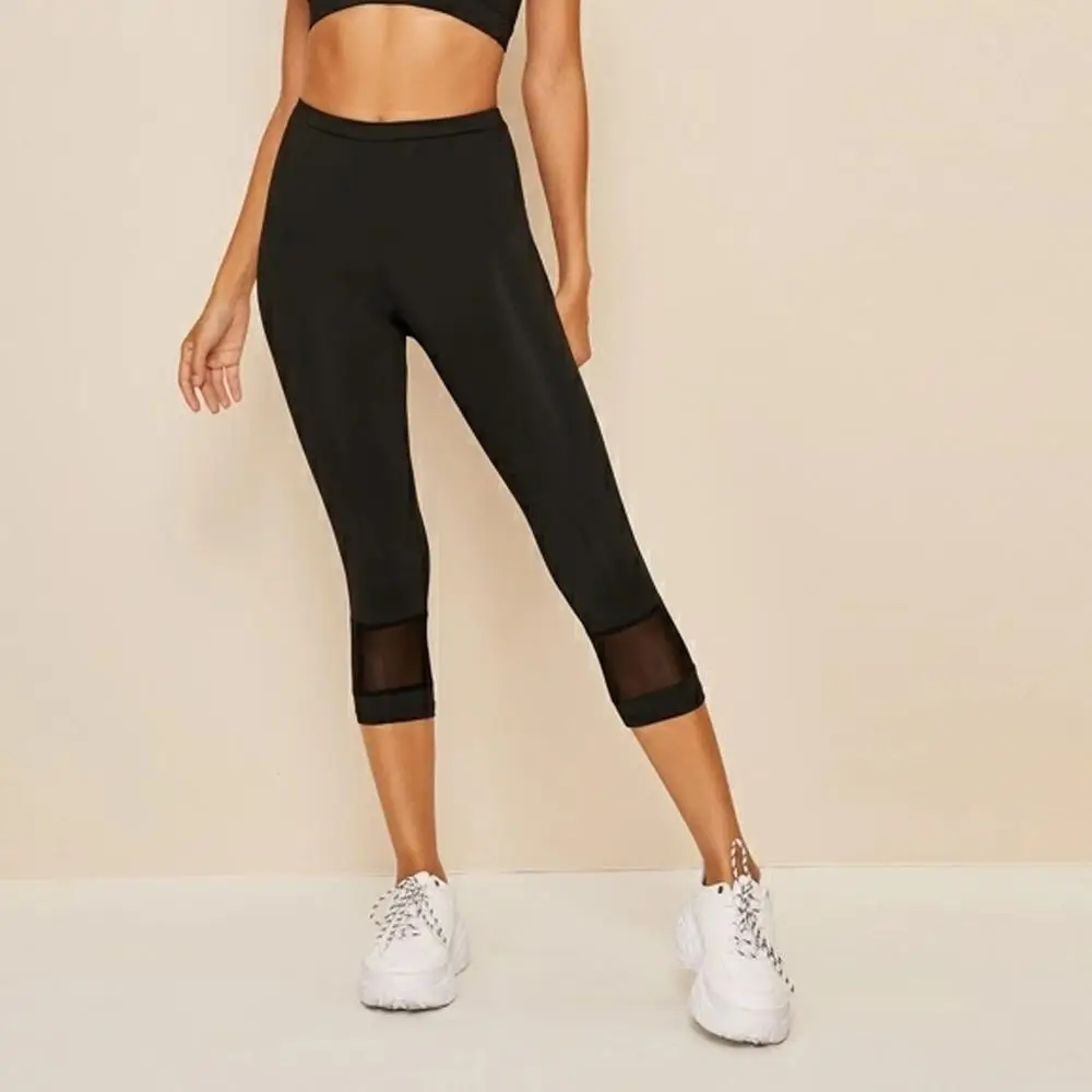 Леггинсы для фитнеса облегающие леггинсы с высокой талией вырезами бега йоги