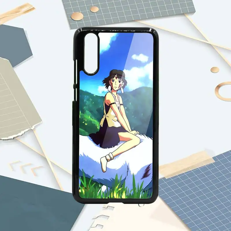 

Mononoke Hime Japan anime Phone Case PC For Samsung galaxy S note 8 9 20 10 e lite2019 plus pro ultra