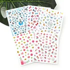 1 шт. Набор стикеров для нейл-арта, мультики, наклейки для маникюра, украшения для ногтей