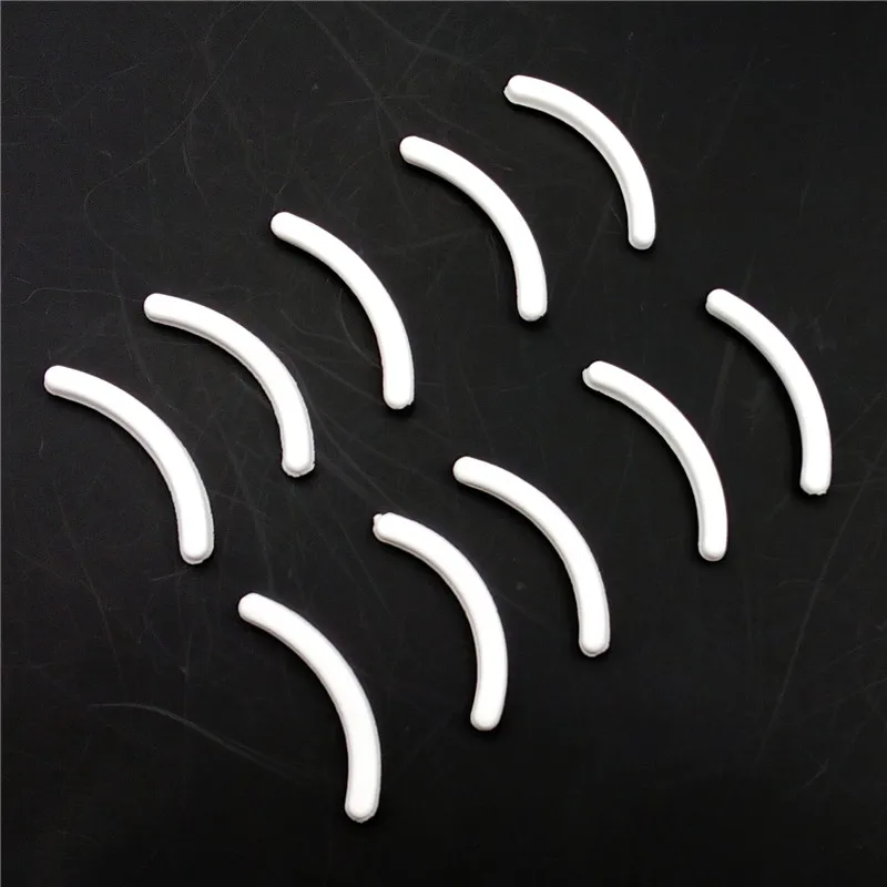 10PCS Replacement Eyelash CurlerMakeup Beauty Tools White Refill Rubber Pads Curling Styling | Красота и здоровье