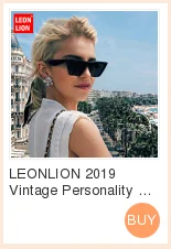 LeonLion Cat Eye Gradient Lens Sunglasses Women Retro One-piece Mirror Rimless Sun Glasses Vintage Travel Eyewear UV400