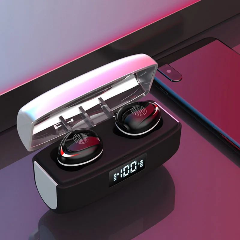 

W15 TWS Bluetooth 5.0 In-Ear Headphones Noise Reduction HiFi Sweatproof Waterproof Sports Headphones Wireless Bluetooth Headphon