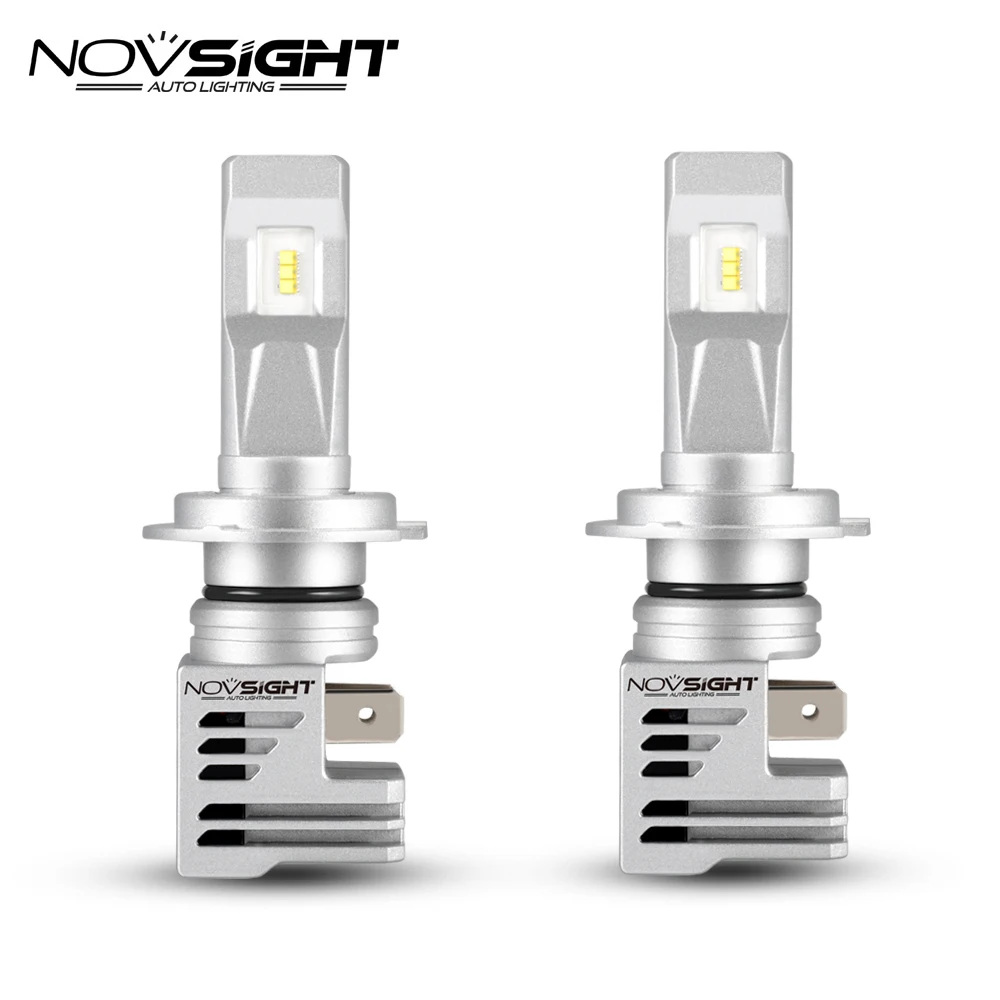 Novsight H7 H4 H3 H1 Светодиодные Автомобильные фары 6000K 10000lm Пара Автомобильные H11 9005 9006 HB2 Hi/lo луч авто фары лампы