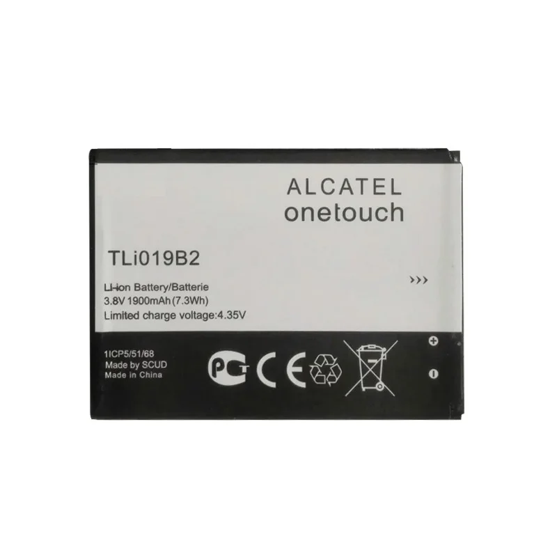 

TLI019B1 TLi019B2 1900 мАч аккумулятор для ALCATEL one touch POP C7 OT-7041 7041D dual CAB1900003C2 аккумулятор