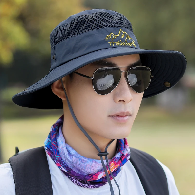 

Summer Fisherman Hat Fashion Casual Sunshade Hat Man Sun Protection Beach Fishing Sun Hat Outdoor Climbing Caps