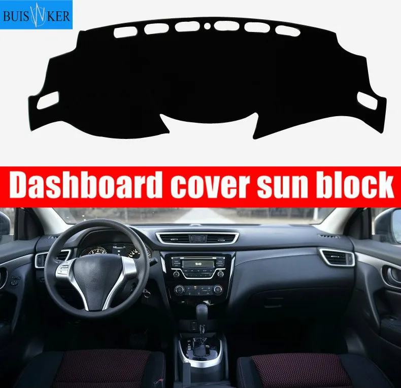 

Коврик для приборной панели автомобиля, козырек от солнца, аксессуары для Nissan Qashqai J11 2014 2015 2016 2017 2018