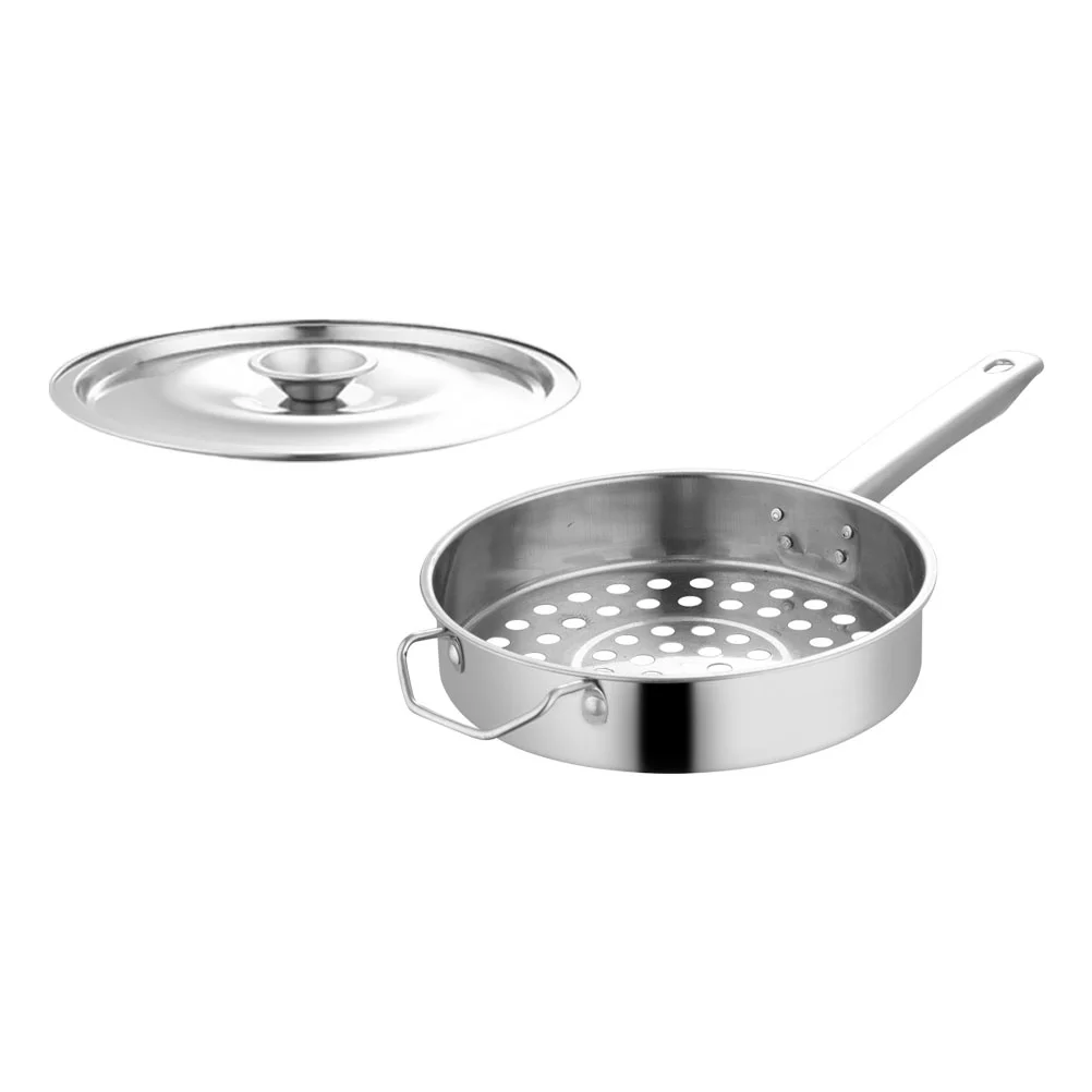 

1 Set Strainer Stainless Steel Colander Home Rustproof Large Mesh Strainer