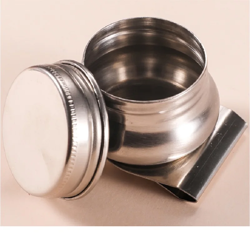 

2 Color Oil Cans Stainless Steel Oil Paint Tubes Professional Art Tools For Painting And Drawing