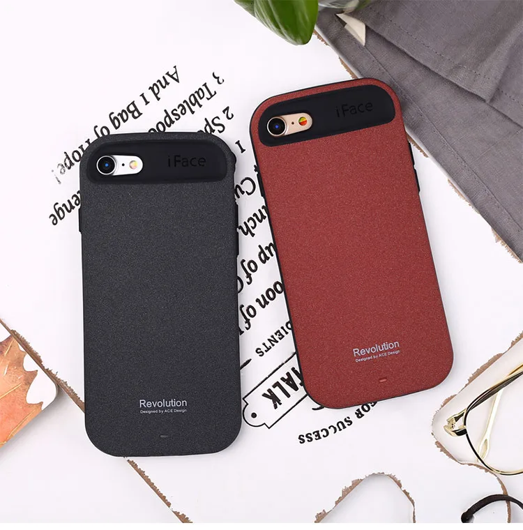IFace для iphone XS Max XR 8 7 6 6S Plus чехол PC Мягкая матовая задняя крышка из ТПУ защитный чехол Прочный чехол для телефона для iphone X чехол